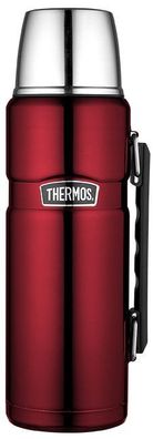 Thermos Isolierflasche 'King', 1, 2 L, rot
