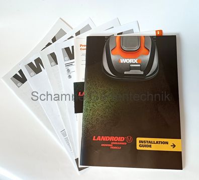 Worx Landroid Anleitung Modell WG 790E, 754E 794E 796E