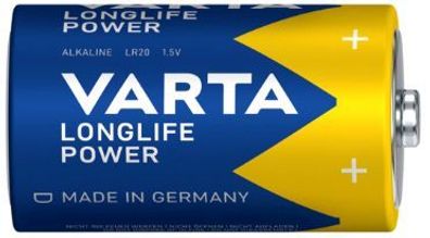 Varta Batterie 'Longlife Power', D / Mono, 2 Stück