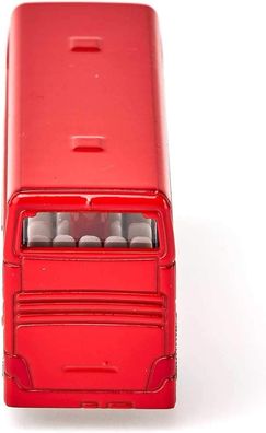 siku 1321, Double-Decker Bus, Metal/ Plastic, Red, Toy car for children