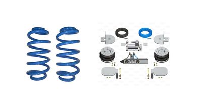 Renault Master III FWD Höherlegungsfedern Zusatzluftfeder Bedienteil am Sitz VA HA