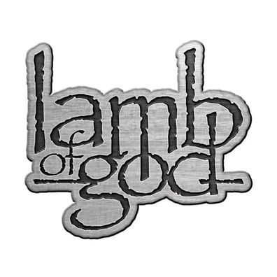 Lamb Of God Logo Anstecker Pin aus Metall Offiziell lizensiert