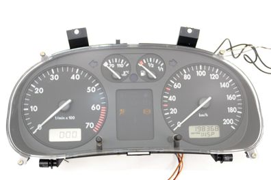 VW Polo 6N Tacho Tachometer Kombiinstrument 198.000km 6N0919860T 6N0919860R