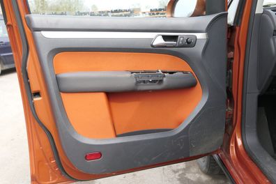 VW Touran 4x Türverkleidung Verkleidung Tür vorne + hinten links orange Cross