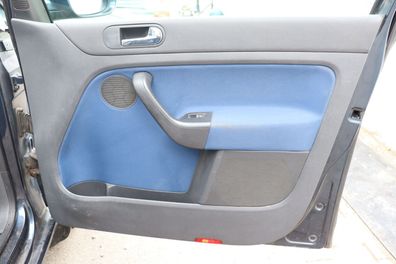 VW Golf Plus 5M 4x Türverkleidung Verkleidung Tür vorn hinten links blau