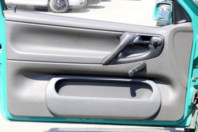 VW Polo 6N Türverkleidung Verkleidung Tür vorne links 2/3-Türer grau