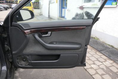 4x Audi A4 8E B6 Türverkleidung Verkleidung Tür vorne + hinten links Alcantara s