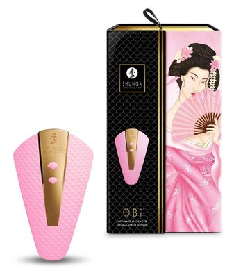 Luxuriöser Auflegevibrator Rosa Intimate Massager Slip tragbar 10 Vibromodi