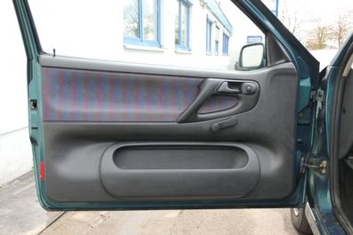 VW Polo 6N Türverkleidung Verkleidung Tür vorne links 2/3-Türer lila