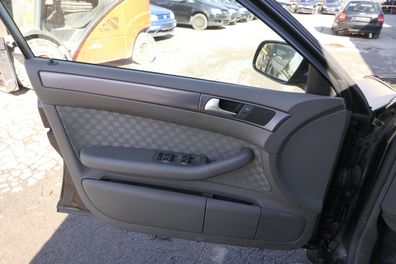 Audi A6 4B Türverkleidung Verkleidung Tür vorne hinten Sonnenrollo swing grau
