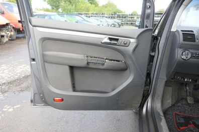 VW Touran 4x Türverkleidung Verkleidung Tür vorne + hinten links anthrazit