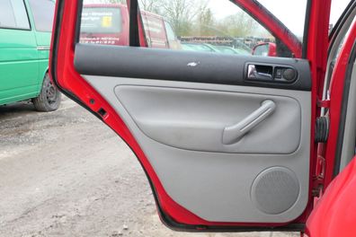 1x VW Golf 4 1J Kombi Türverkleidung Verkleidung Tür hinten links grau