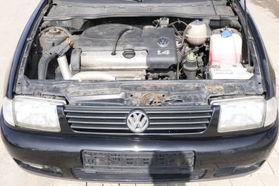 VW Polo Kombi 6K Kühlergrill Grillleiste vorne Leiste Grill VW schwarz L041 Zeic