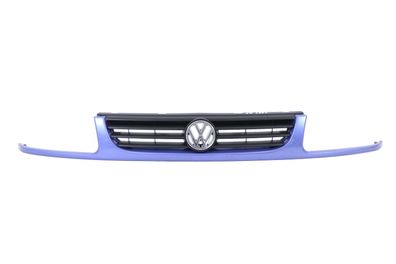 VW Polo 6N Kühlergrill Grillleiste blau LR5Y Leiste Grill VW Zeichen
