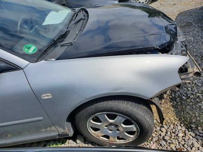 Audi A3 8L Kotflügel vorne rechts grau silber LY7W (ab ca. 1999) Facelfit - Dell