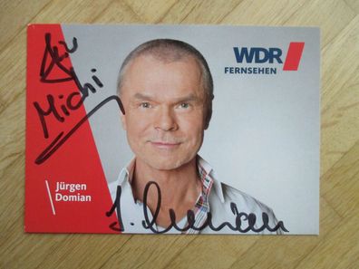 WDR 1Live Nachttalker Jürgen Domian - handsigniertes Autogramm!!!