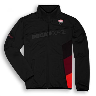 DUCATI Corse Sport Fleecejacke Jacke Sweatshirt Pullover black 98770532