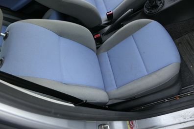 Skoda Fabia 5J Roomster Sitz vorne rechts Beifahrersitz 4/5Türer Kombi blau anth