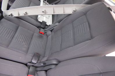 VW Touran Sitz hinten mitte mittig (1. Reihe) Rücksitz anthrazit schwarz -114357