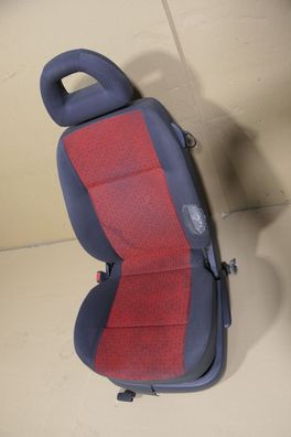Seat Arosa VW Lupo Sitz vorne links Fahrersitz Höhenverstellung rot schwarz