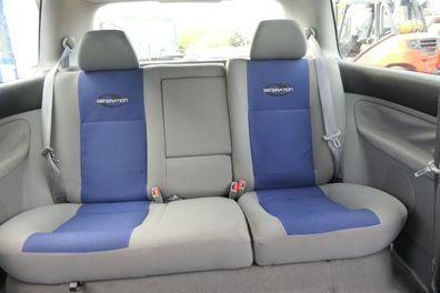 Golf 4 Limousine Sitz Rückbank Rücksitzbank Sitzfläche Sitze blau Generation gra