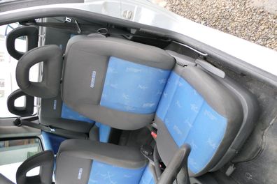 Arosa Lupo Sitz vorne links Fahrersitz Höhenverstellung schwarz College blau