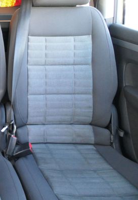 VW Touran Sitz hinten links dunkel anthrazit (hinter Fahrersitz) Rücksitz Isofix