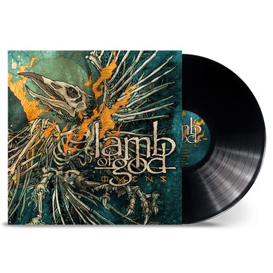 Lamb Of God Omens (Black Vinyl) Neu-New OVP