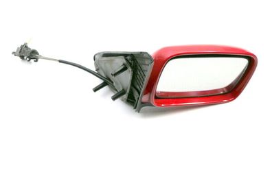VW Polo 6N manueller manuell Spiegel Außenspiegel rechts mit Glas Rot LP3G