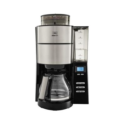 Melitta AromaFresh Glas Kaffeemaschine mit integriertem Mahlwerk