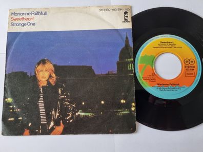 Marianne Faithfull - Sweetheart 7'' Vinyl Germany