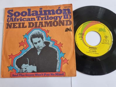 Neil Diamond - Soolaimon 7'' Vinyl Germany