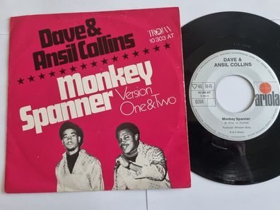 Dave & Ansil Collins - Monkey spanner 7'' Vinyl Germany