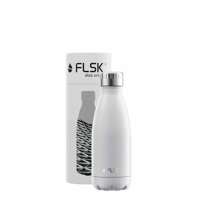 FLSK Trinkflasche 350 ml White