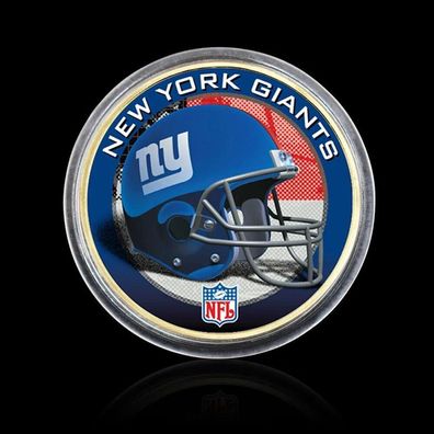 Schöner Amerikan Football Medaille vergoldet New York