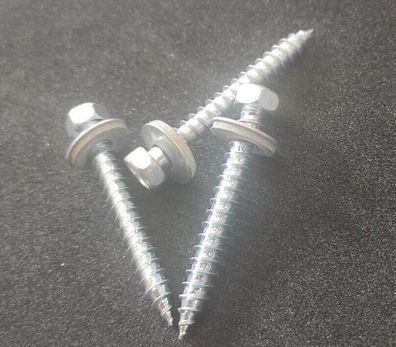 Fassadenschrauben Trapezblech Schrauben Stahl verzinkt Ø 6,5mm