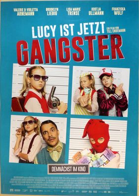 Lucy ist jetzt Gangster - Original Kinoplakat A0 - Violetta Arnemann - Filmposter