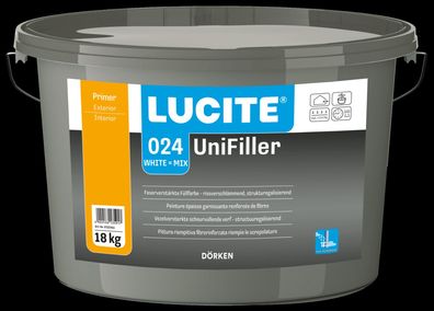 Lucite 024 UniFiller 18 kg weiß