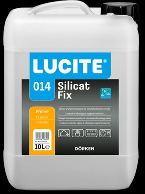 Lucite 014 Silicat Fix 10 Liter transparent