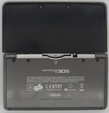 Nintendo 3DS Handheld-Spielkonsole/ System - Zustand: Gut - Farbe: Schwarz