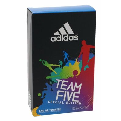 Adidas Team Five Eau De Toilette 100ml Spray
