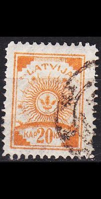 Lettland Latvija [1919] MiNr 0010 A ( O/ used )