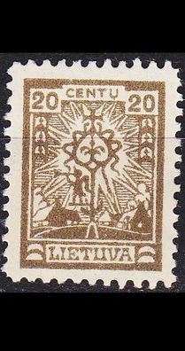 Litauen Lietuva [1923] MiNr 0189 ( * / mh )