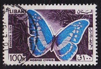 Libanon Lebanon LIBAN [1965] MiNr 0906 ( O/ used ) Schmetterlinge