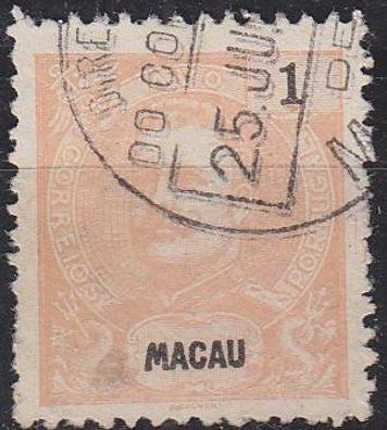 MACAU MACAO [1898] MiNr 0079 A ( O/ used )