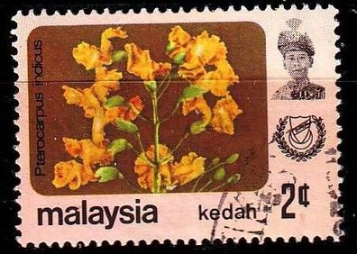 Malaysia [Kedah] MiNr 0114 II ( O/ used ) Pflanzen