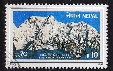 NEPAL [1987] MiNr 0486 ( O/ used ) Landschaft