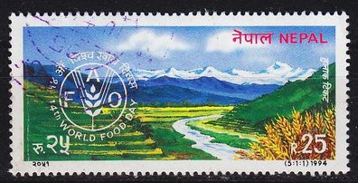 NEPAL [1994] MiNr 0568 ( O/ used ) Landschaft