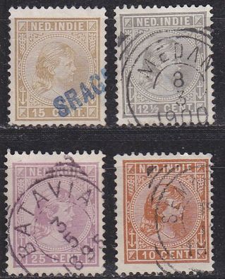 Niederlande Netherlands Indien [1892] MiNr 0023 ex ( O/ used ) [01]