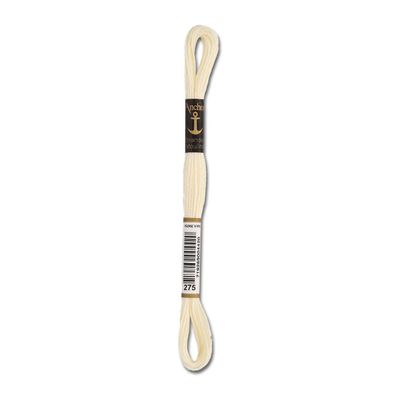 8m Anchor Stickgarn - Farbe 275 - creme